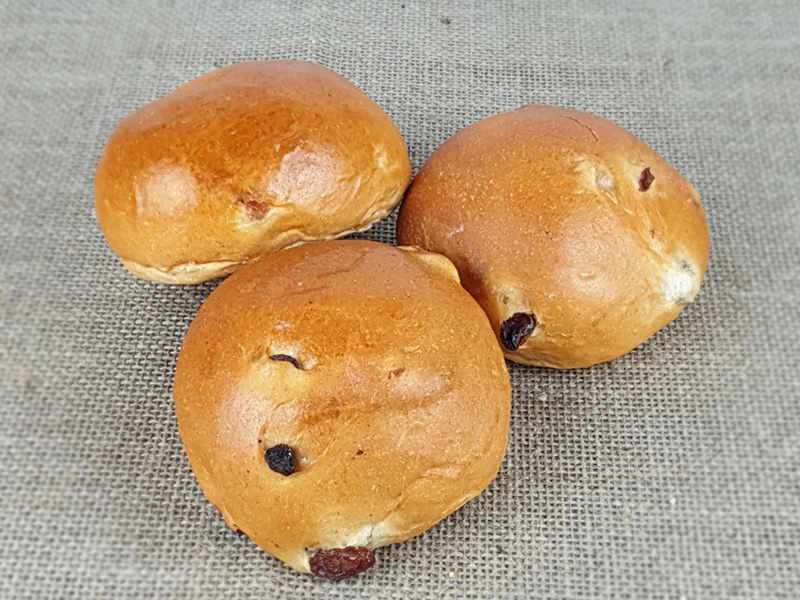Butter Rosinenbrötchen